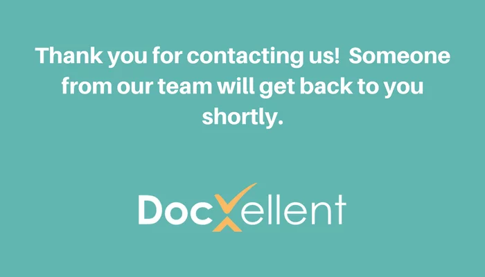 Thank You for Contacting DocXellent